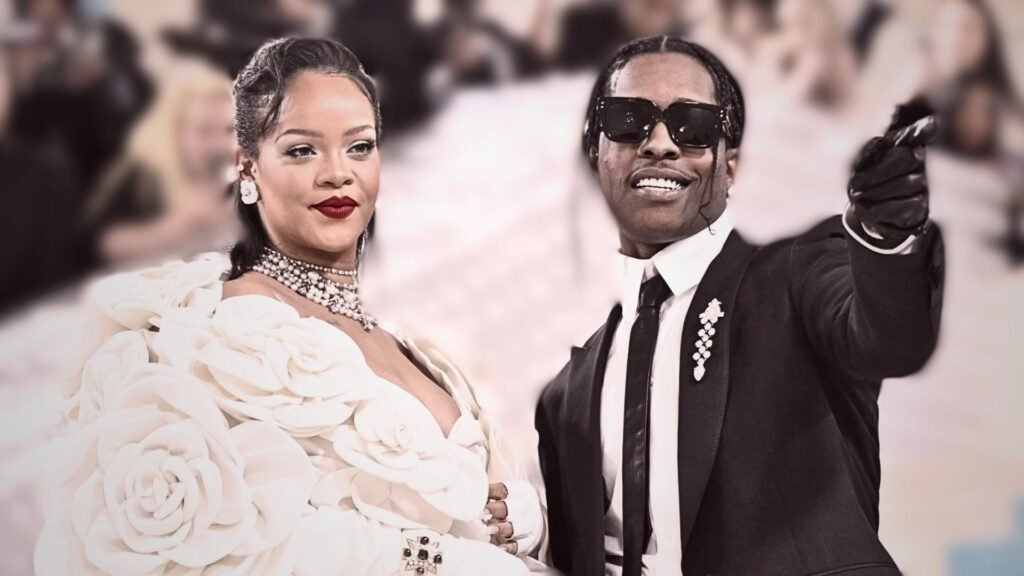 Rihanna with A$AP Rocky