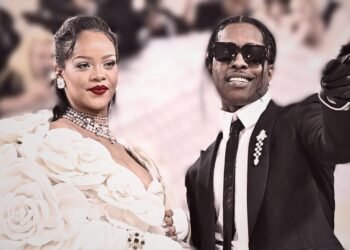 Rihanna with A$AP Rocky