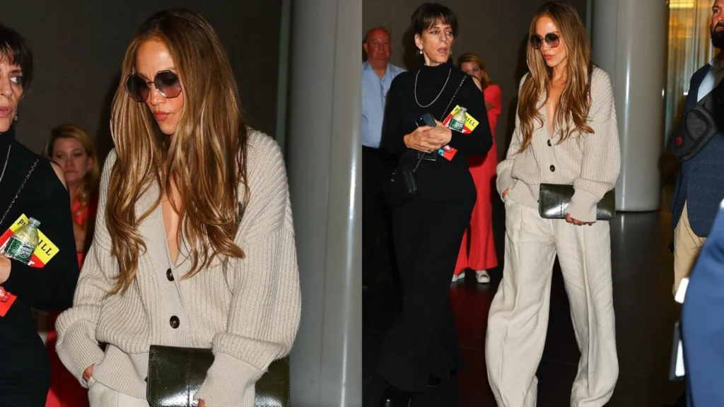 Jennifer Lopez Spotted Leaving Lincoln Center After Enjoying a Play in NYC