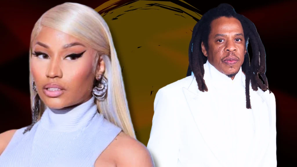 Minaj and Jay-Z