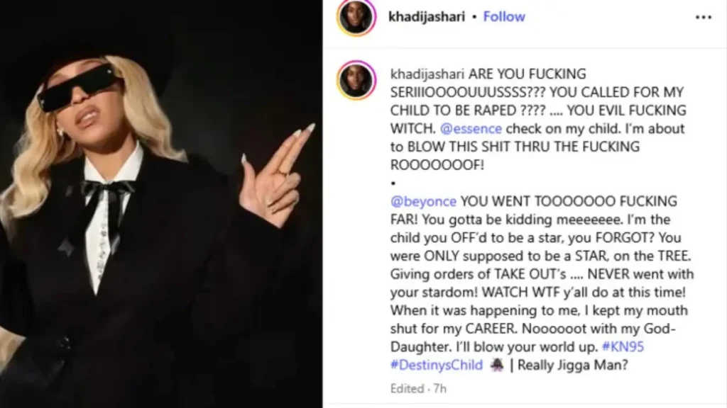 Beyoncé’s Former Dancer Khadija Shari Breaks Silence