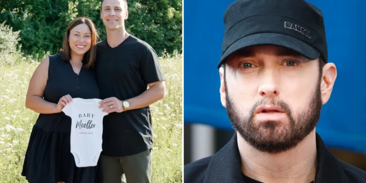 Eminem’s Daughter Alaina Scott Is Pregnant! See Her Sweet Baby Reveal with Husband Matt Moeller