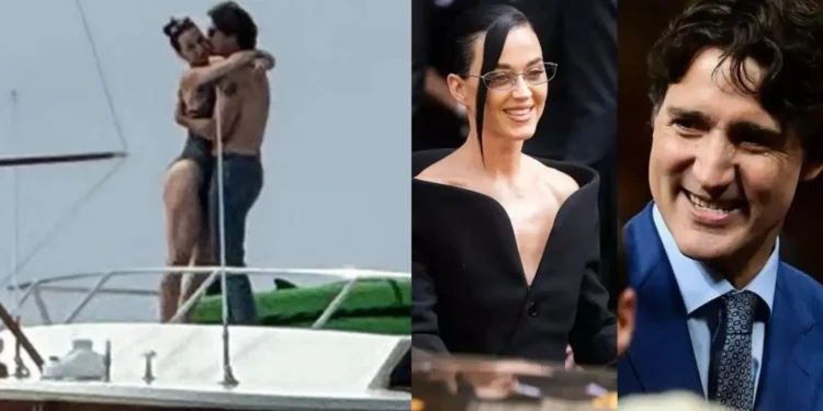 Katy Perry and Justin Trudeau Spotted Kissing on Yacht — Are They Officially Together?