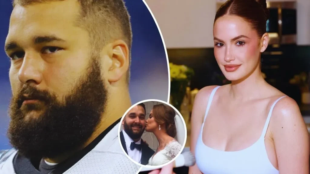 Haley Baylee during her recent live stream where she opened up about her marriage with Matt Kalil.